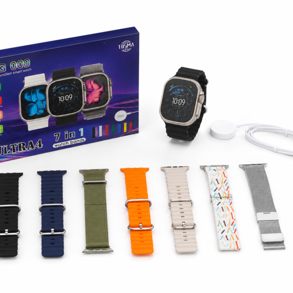 smart watch ultra 4 - 7 straps in 1 best Master copy