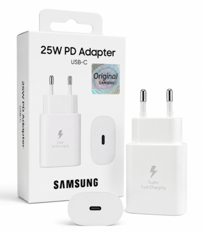 Samsung 25W PD Fast Charger – Original USB-C Adapter