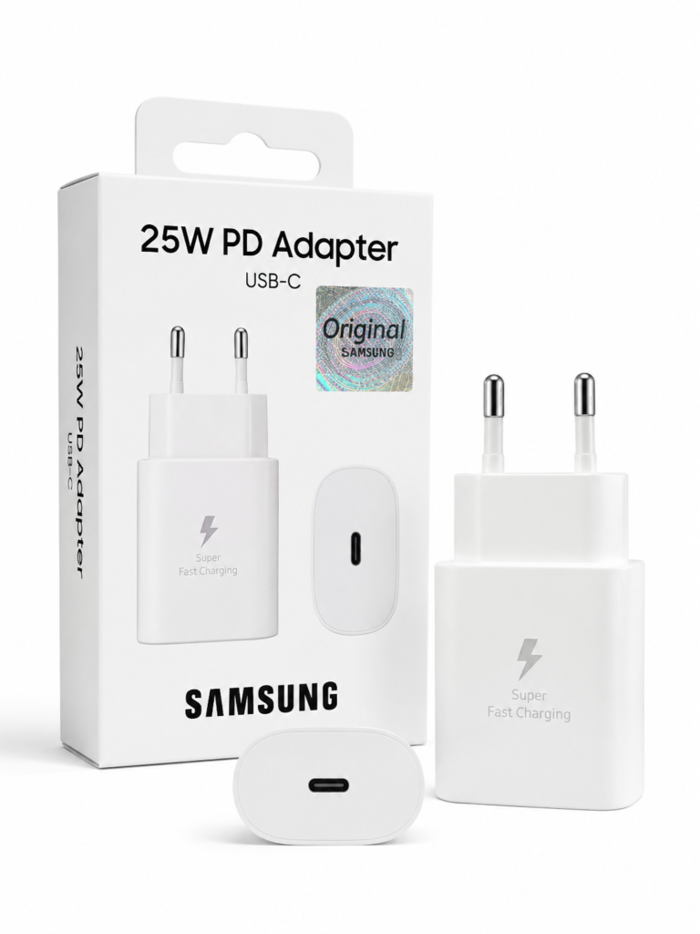 Samsung 25W PD Fast Charger – Original USB-C Adapter