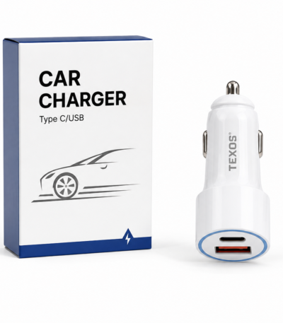 Best fast 100W car charger Type C and USB