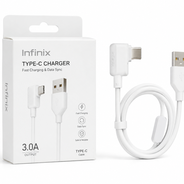 Infinix Original Fast/Flash/All Rounded Charging cable 100W
